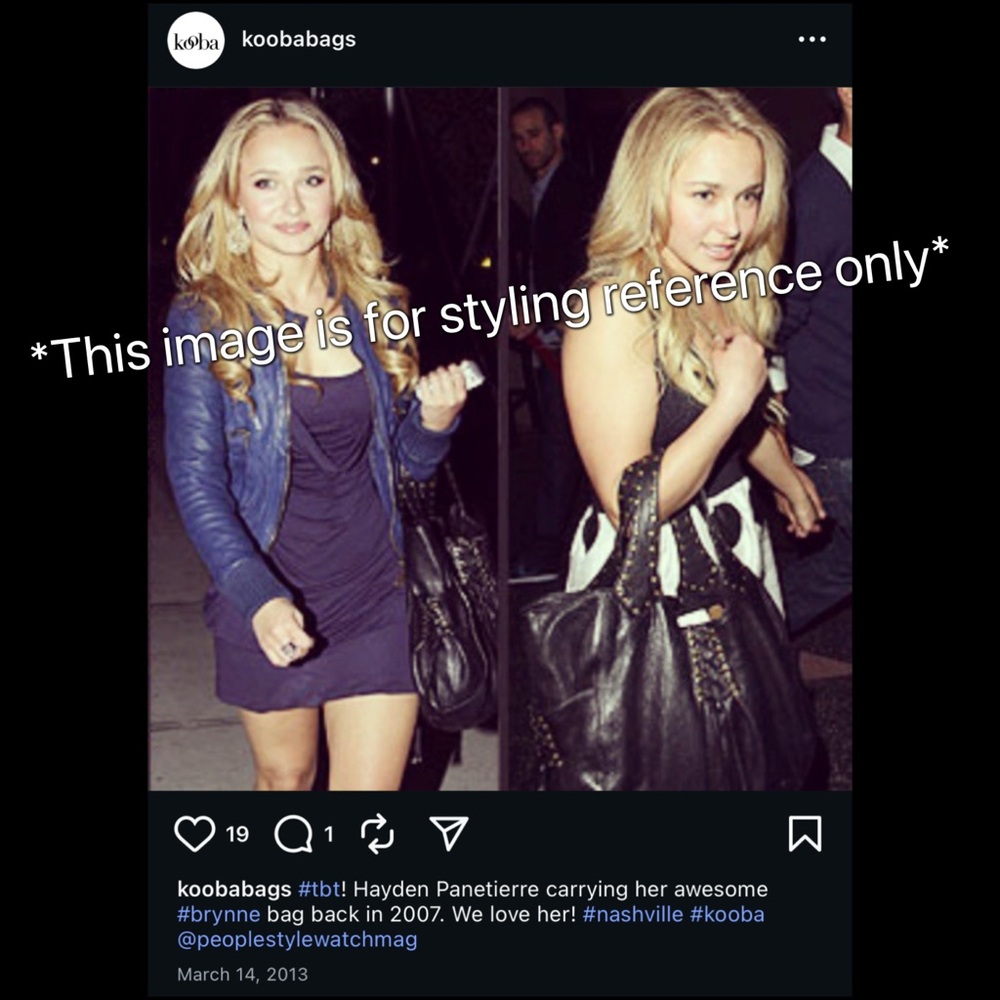 Kooba “Brynne” Leather Hobo Bag - Picture 5 of 16